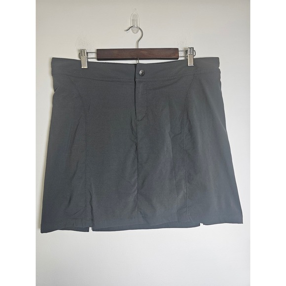 Columbia Pants - [Gorpcore] Columbia Skort Womens 14 Grey Omni-Shield Hiking Active XL4115